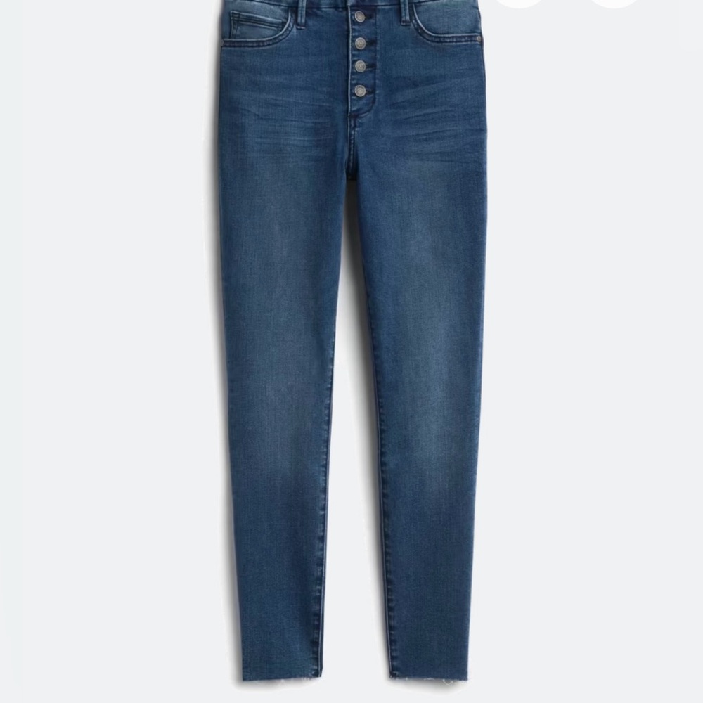 SAM EDELMAN Stiletto Button Front Skinny Crop Jean
